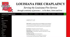 Desktop Screenshot of louisianafirechaplains.com